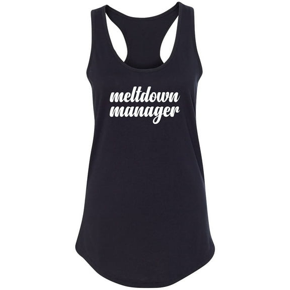 Meltdown Manager Racerback Tank