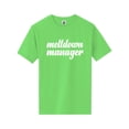 thumbnail image 1 of Meltdown Manager Short Sleeve Neon T-Shirt, 1 of 1