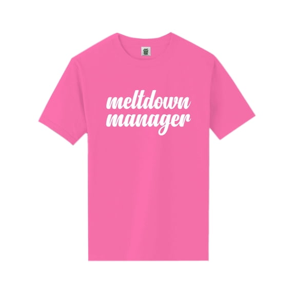 Meltdown Manager Short Sleeve Neon T-Shirt