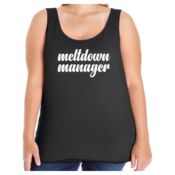 Meltdown Manager Womens Tank Top