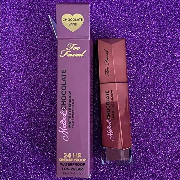 Too Faced Melted Chocolate Liquid Matte Eyeshadow 24hr Crease proof/Waterproof - Chocolate Wine