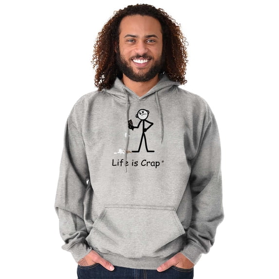 Melted Drop Ice Cream Floor Unlucky Unisex Plus Fleece Graphic Hoodie Brisco Brands 4X