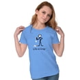 thumbnail image 1 of Melted Drop Ice Cream Floor Unlucky Women's T Shirt Ladies Tee Brisco Brands S, 1 of 6