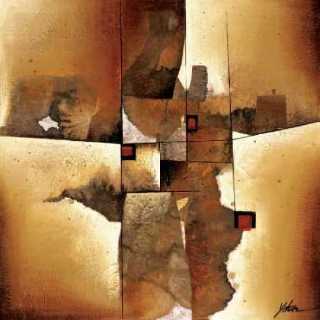 Melted Patterns Canvas Art - Yehan Wang (24 x 24)