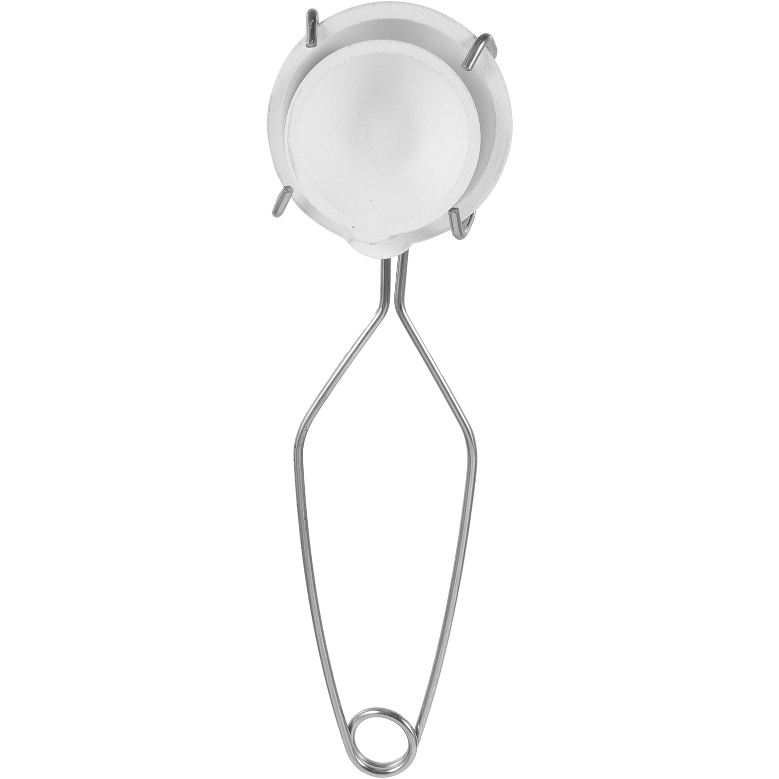 Yardwe Metal Melting Furnace Kit Metal Crucible Tong White 1 Set