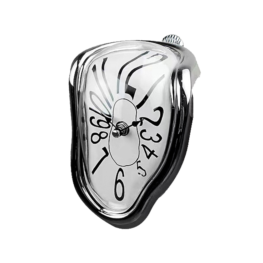 Melting Clock,Dali Watch Melted Clock for Decorative Home Office Shelf