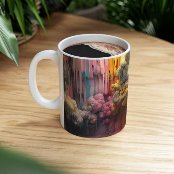 Melting Cloud ve Mug, Multicolored Mug, Geologist Mug, Cotton ndy Mug, k Mug, Gift Idea, F Foam Mug, Gift Her, Gift Him.
