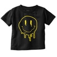 thumbnail image 1 of Melting Dripping Happy Face Smile Toddler Boy Girl T Shirt Infant Toddler Brisco Brands 6M, 1 of 5