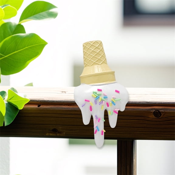 Melting Ice Statue Resin for Home Desk Bookshelf Decorative Desktop Ornament