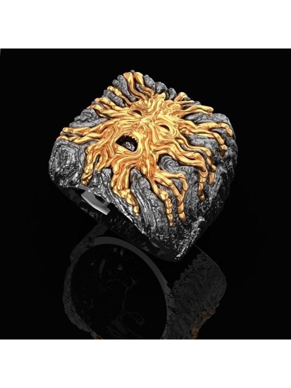 Melting Ring, Rivulets Hot Lava Silver Sculpture Ring Unusual Design RingChristmas Gift For Beloved
