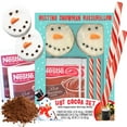 thumbnail image 1 of Melting Snowman Marshmallows Hot Cocoa Kit, Includes Snowmen Marshmallow, Peppermint Sticks, and Nestle Chocolate Packets, 3.11 Ounces, 1 of 7