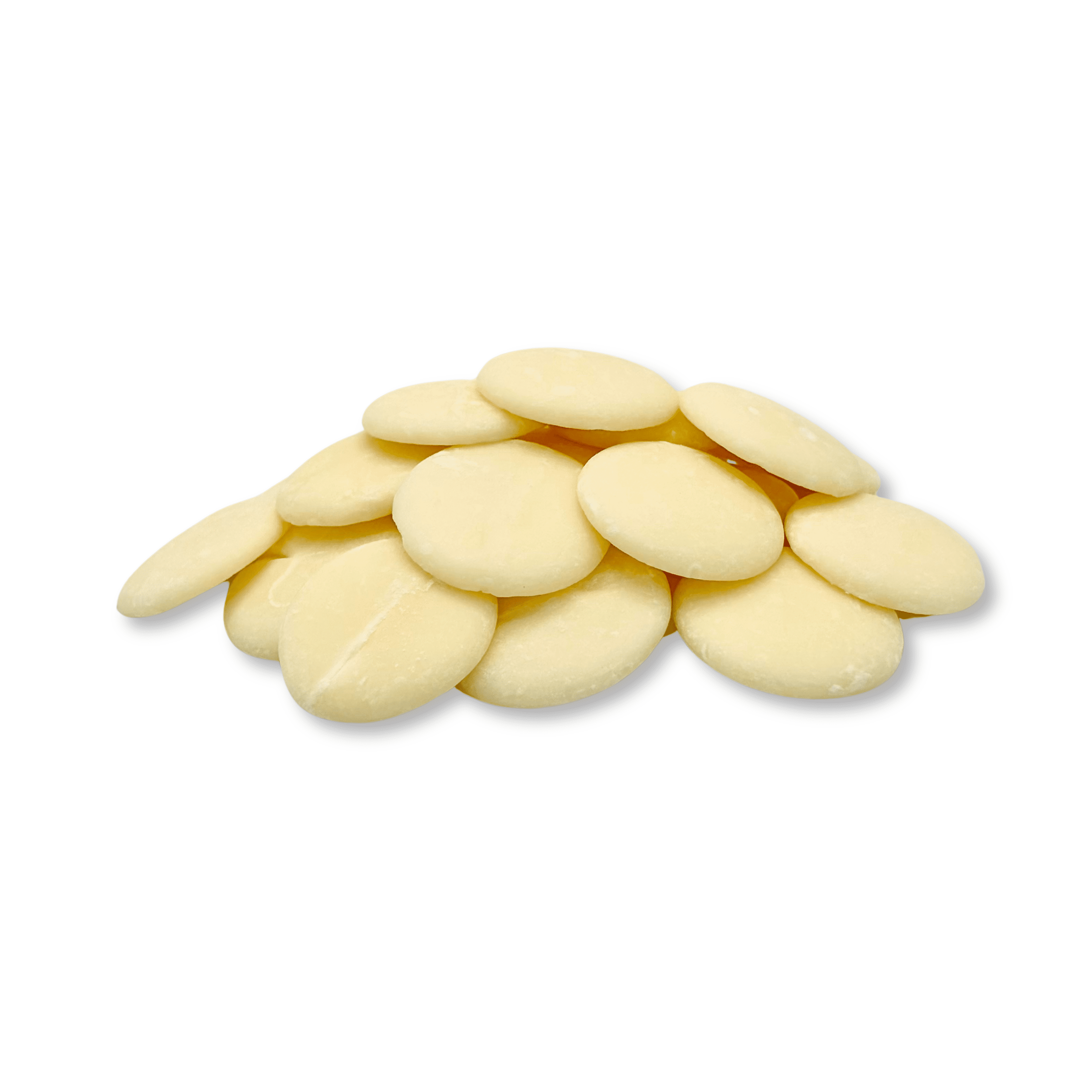 Melting White Chocolate Coating Wafer - Semi-Melt, Creamy Finish - 25 lb