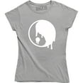 thumbnail image 1 of Melting Ying Yang Chinese Symbol Peace Energy Women's T-Shirt, 1 of 4