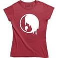 thumbnail image 1 of Melting Ying Yang Chinese Symbol Peace Energy Women's T-Shirt, 1 of 4