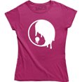 thumbnail image 1 of Melting Ying Yang Chinese Symbol Peace Energy Women's T-Shirt, 1 of 4