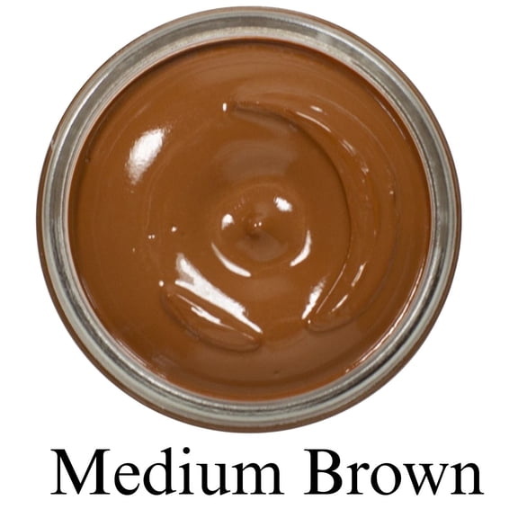 Meltonian Boot and Shoe Cream Polish, Medium Brown 011