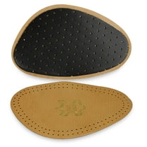 Meltonian Luxur Lite Half Leather Insole, Carbon Odor Defense, Genuine Leather, Made in Germany, 35-36, 1 Pair