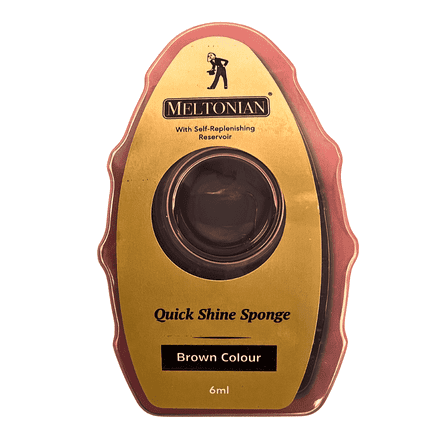 Meltonian Quick Shine Sponge, Brown