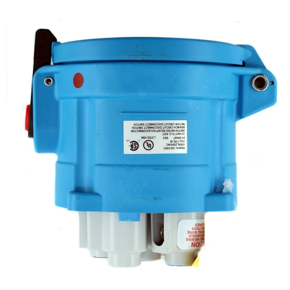 Meltric 33-64173-C-K07 Pin & Sleeve Receptacle, DR100, 20HP, 3R, 3P, 4W, 250V, 100A