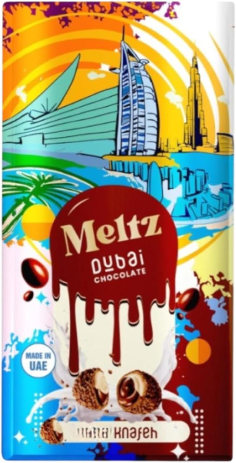 Meltz Dubai Chocolate Kinder Knafeh 192g - Walmart.com