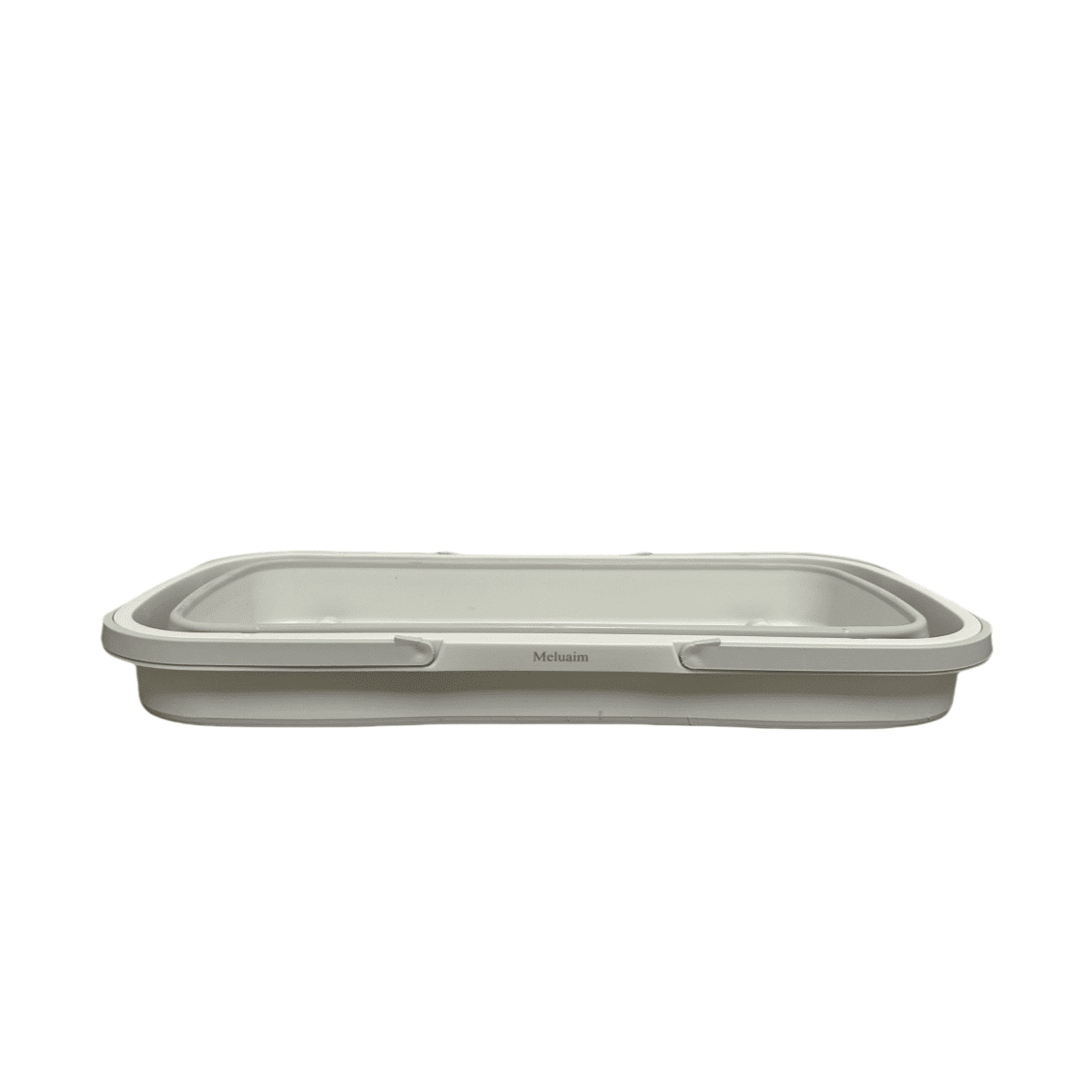 Meluaim Litter Box, Pet Safe Coating for Easier Cleaning, Open Top Promotes Healthy Usage, Made of Stronger ABS Plastic