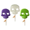 thumbnail image 1 of Melville Candy Halloween Giant Skull Mask Lollipops, 3 Pops, 1 of 1