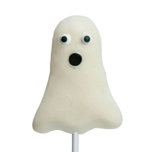 Melville Candy Halloween Spooky White Ghost Lollipop, 3 Pops