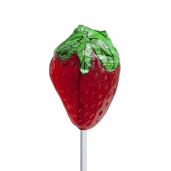 Melville Candy Hard Candy Harvest Strawberry Lollipops, 3 Pops