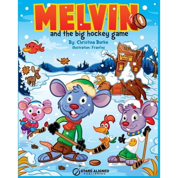 Melvin and the Big Hockey Game (Softcover), (Paperback)