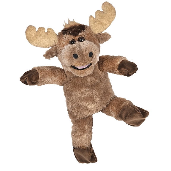 Melvin the Moose 8 Inch Plush, Soft Forest Animal, Huggable Woodland Creature