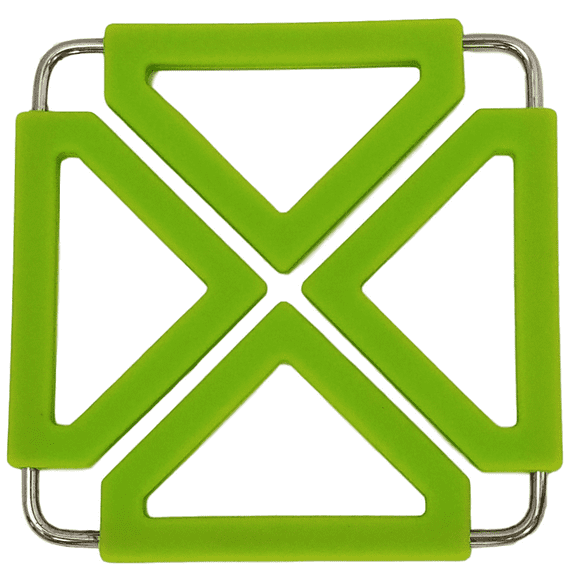 Melzon Cookware Multi Size, Heat Resistant, Non-Stick/Non-Slip, Professional Grade Insulated Pad - Green