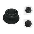 thumbnail image 1 of Melzon Cookware Universal Replacement Lid Knob - Heat Resistant, Bakelite Kitchen Pot Lid Handle, Black w/ Silver Lining, 1 of 6