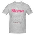 thumbnail image 1 of Mema Grandma Gift The Mema Code Men'S Basic Short Sleeve T-Shirt Gray 5x-Large, 1 of 5