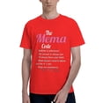thumbnail image 1 of Mema Grandma Gift The Mema Code Men'S Basic Short Sleeve T-Shirt Red Xx-Large, 1 of 5