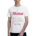 thumbnail image 1 of Mema Grandma Gift The Mema Code Men'S Basic Short Sleeve T-Shirt White Xx-Large, 1 of 5