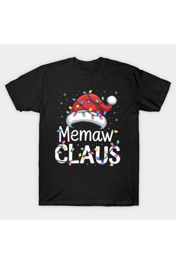 Memaw Holiday Matching Xmas Party G9761 Unisex T-Shirt, Up to Size 5XL