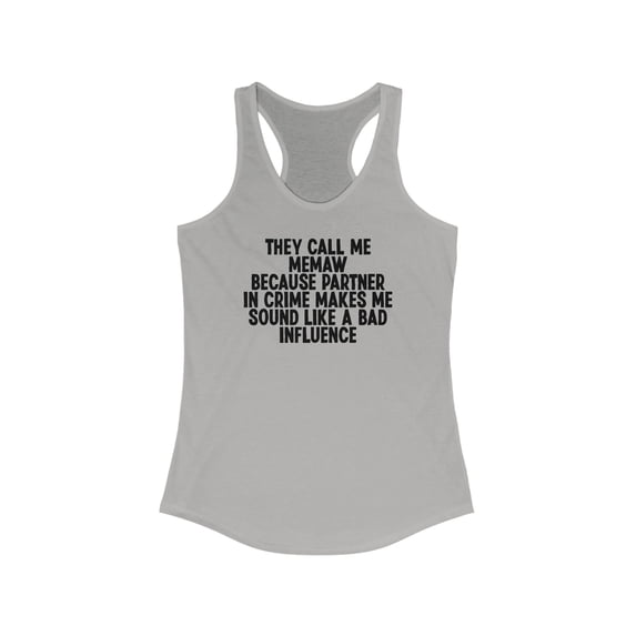 Memaw Mother's Day Mom Grandma Tank Top Gifts Shirt Womens Sleeveless