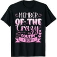 thumbnail image 1 of Member of the crazy cousin crew 2024 Summer Vacation T-Shirt, 1 of 4