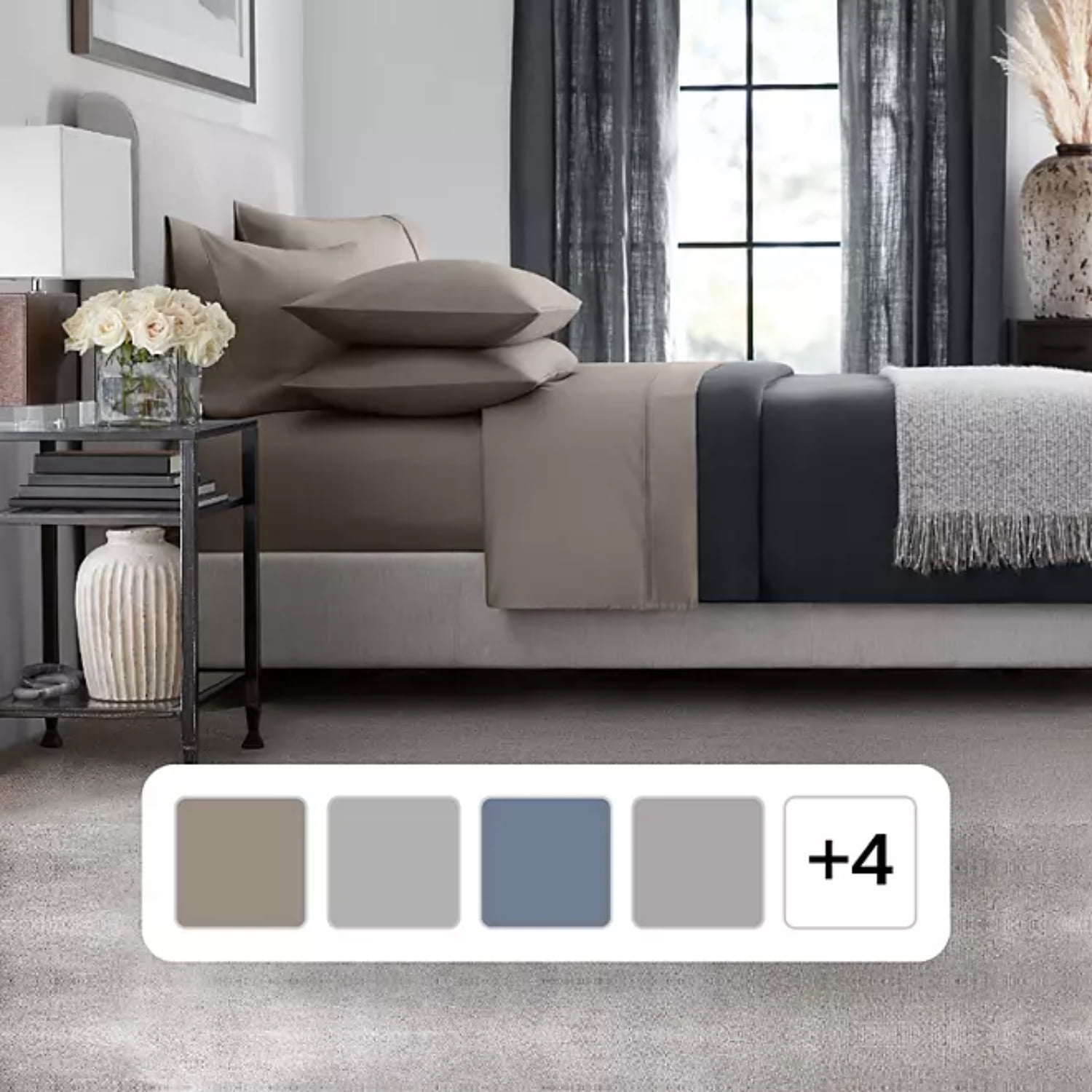 Member's Mark 700 Thread Count Egyptian CottonSolidSheet