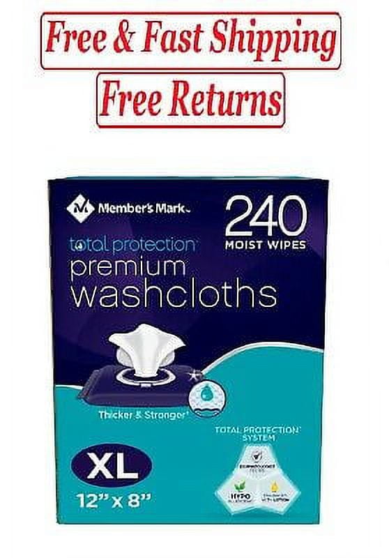 Member‘s Mark Adult Washcloths (240 ct.)