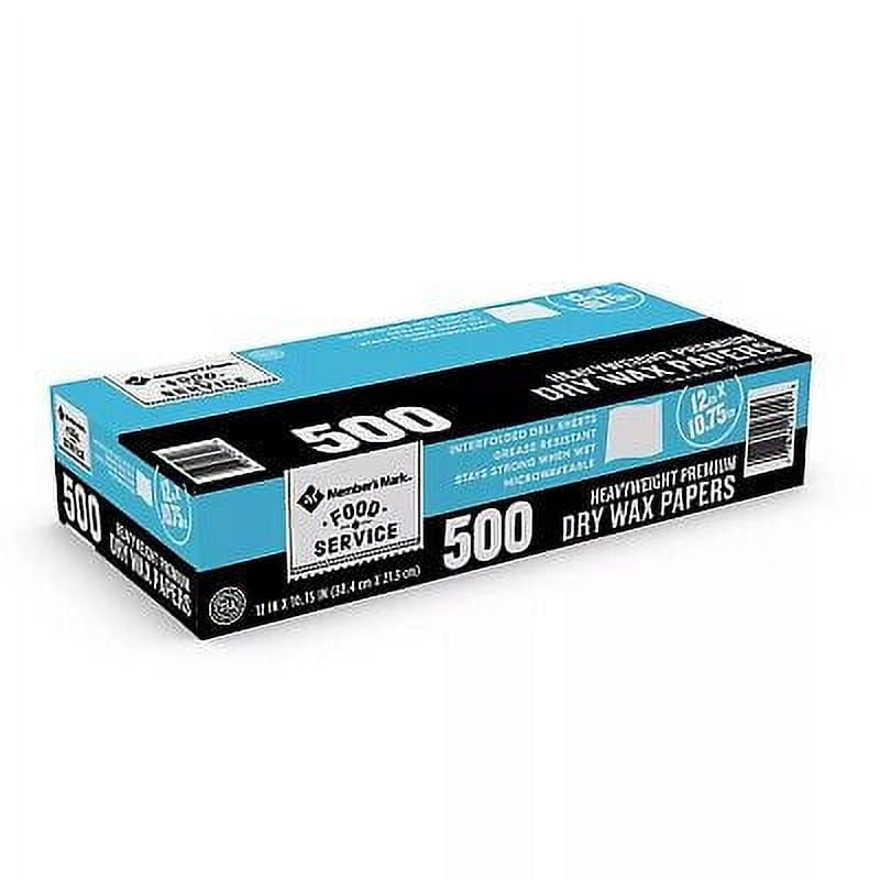 "Member's Mark Kitchen Individual Heavyweight Wax Papers Sheets 12"" x