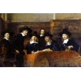 thumbnail image 1 of Members of the Drapers Club  (Staalmeesters) , 1662, , Rembrandt van Rijn (1606-1669 /Dutch) , Oil on Canvas , Rijksmuseum Vincent van Gogh, Amsterdam Poster Print (24 x 36), 1 of 1