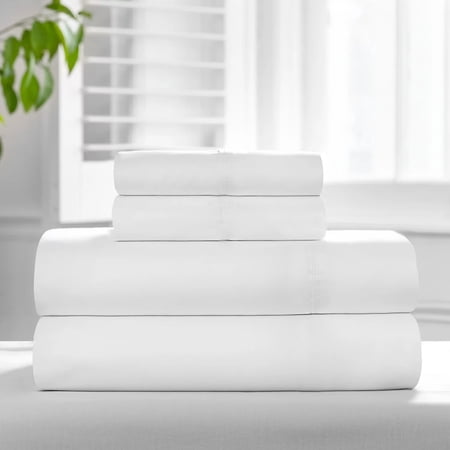 Members Mark 450 Thread Count Sheet Set King (White)