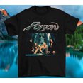 Members Of Poison Band Band Heavy Cotton Black Men Women Shirt