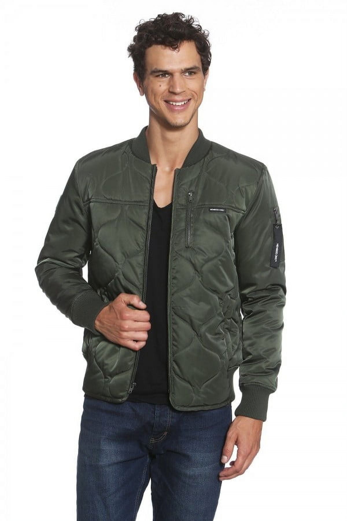 Members only long cheap bomber jacket