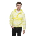 thumbnail image 1 of Members Only Men's Translucent Camo Print Popover Jacket, Lime, Large, Long Sleeves, 1 of 4