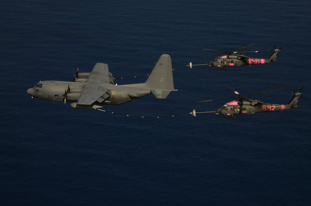 Members of the 129th Rescue Wing California Air National Guard Canvas Art - Stocktrek Images (34 x 23)