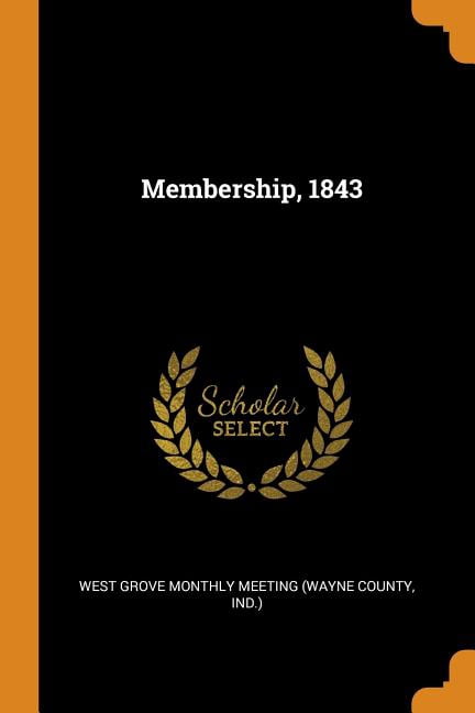 Membership, 1843 Paperback