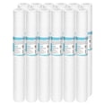 thumbnail image 1 of Membrane Solutions 1 Micron 2.5 x 20-inch Sediment Water Filter String Wound Polypropylene Cartridge for Whole House Filter Systems - 12 Pack, 1 of 9