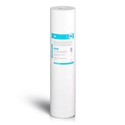 Membrane Solutions 1 Micron 4.5" x 20" Whole House Sediment Home Water Filter Cartridge Replacement for Any 20-inch Water Filter Unit